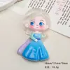 Acessórios de Resina Cartoon DIY, Cartões Luminosos Grandes, 10 Tipos de Presilhas de Cabelo de Princesa, Capas de Celular, Fivelas de Sapato, Chaveiros, Pingentes