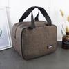 Bolsa Lonchera Portátil para Trabajadores de Oficina y Estudiantes, Bolsillo para Lonchera Portátil de Gran Capacidad, Bolsa de Almacenamiento para Artículos de Aseo y Baño para Hombres y Mujeres