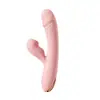 Roselex Mel Vibrador Privado Feminino Telescópico Sucção Aquecimento Masturbador Ponto G Orgasmo Av Stick Atacado