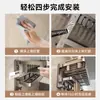 Estante de Toallas Baihan Barra de Toallas sin Taladro Estante para Toallas de Baño Set de Estante Integrado Colgante Estante de Almacenamiento para Inodoro Baño Montado en Pared