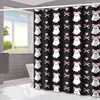 Cortina de Chuveiro Halloween Fantasma Abóbora Amazon Casa Impermeável e à Prova de Mofo Cortina de Chuveiro Divisória de Banheiro Cortina de Chuveiro