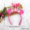 Diadema de Sirena con Concha de Lentejuelas Diadema de Princesa Sirena Linda de Dibujos Animados para Niños Serie Estilo Océano Hebilla de Pelo
