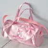 [Uma geração de cabelo] bolsa de dança infantil bolsa de ombro de balé mochila de dança transversal mochila de balé da moda