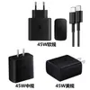Adecuado para Cargador Rápido Samsung de 25W 45W Cabezal de Carga Súper Flash S20 Note10 S22