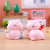 Cerdito lindo creativo pequeño zumbido marea regular jugar caja ciega muñeca juguetes para niños adornos decorativos salida de fábrica