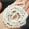 Pulsera de Piedra Cruda de Grava de Ágata Cristalina Desmagnetizada con Cuentas de Piedra Asimétrica Perforada Accesorios de Joyería DIY 5-8mm