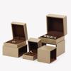 Caja de joyería creativa dorada de alta calidad para anillos, collares, pulseras, cadenas, con cajón, caja de almacenamiento para colgantes