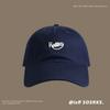 Gorra de Cabeza Grande para Mujer Estilo Coreano Combinable Gorra de Béisbol de Ala Ancha que Muestra el Rostro Gorra Pequeña para Pareja Protector Solar Sombrero para el Sol para Hombre