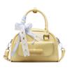 Bolsa Boston Portátil Moda Nicho Nova Primavera Verão Estilo Doce Coreano Casual Versátil High-End Transversal Bolsa Feminina