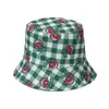 Chapéu de Sol Verão Casual Versátil Estilo Japonês Estilo Coreano Pequeno Fresco Chapéu de Sol Chapéu de Pescador com Flores Mostra Rosto Pequeno
