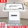Máquina Todo en Uno con Firma Electrónica Enteng con Pantalla Táctil para Firma y Mensajes, Sistema Interactivo de Doble Pantalla, Terminal de Auto-Servicio para Tomar y Imprimir Fotos