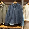 Chamarra tipo camisa de mezclilla holgada/manga larga producto lavado camisa de colaboración para mujer primavera/otoño 2026 492123