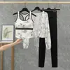 Ropa Deportiva a Prueba de Golpes con Espalda en I para Mujer, Conjunto de Ropa Deportiva de Color Contrastante y Espalda Bonita para Correr y Yoga, Dos Piezas Estilo Nuevo