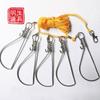 Luya a juego 76 suministros Fábrica de origen en stock suministro todo tipo de acero inoxidable candado para peces hebilla para peces candado de pesca hebilla para peces