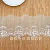 Decoração original de vestido de seda de leite com renda de malha bordada acessórios de renda para roupas infantis direto do fabricante