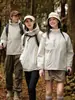 Ropa de Trabajo Impermeable Softshell de Forro Polar Todo en Uno para Exteriores Chaqueta Cálida Bordada para Montañismo Montañismo al Aire Libre