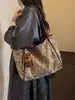 Bolso de Gran Capacidad para Mujer Otoño Retro 2025 Nuevo Versátil Simple Bolso de Hombro Casual para Viajes Diarios Bolso Tote Bolso de Mujer