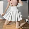 Falda Plisada 2026 para Mujer, de Cintura Alta, Adelgazante, Petite, Falda Media Plisada Estilo Traje, Falda Corta JK, Plisada Estilo Traje de Cintura Alta