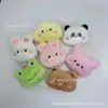 Acessórios de Broche de Sapo, Urso, Pintinho e Coelho de Pelúcia, Brinquedos de Pelúcia Fofos Estilo Cartoon Japonês, Elásticos de Cabelo de Coelho, Roupas e Bolsas