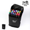 Set de Marcadores Aceitosos de Doble Punta 168 Multicolor Especial para Pintura Artística Estudiantil Bolsa de Tela Bolígrafo Acuarela Venta Directa de Fábrica