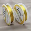 Alambre de Cobre Dorado 14K que Conserva el Color, Bobina para Enrollar a Mano, Material de Enrollado Hecho a Mano para Joyería, Pasador de Pelo, Joyería, Alambre Dorado con Forma Especial