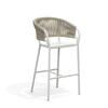 Mesas y Sillas Personalizadas para Exteriores, Sombrilla de Patio, Parasol, Cafetería Exterior, Combinación de Sillas de Ratán para Ocio al Aire Libre, Café
