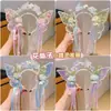 Accesorios para el Cabello con Borlas de Princesa Nuevos de Celebridad de Internet Douyin Accesorios de Hada Dinastía Han Diadema de Flor de Sirena Hada Mariposa