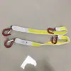 Gancho de corda anti-queda para mineração com gancho duplo, anti-desprendimento, inquebrável, resistente ao desgaste, anti-envelhecimento, corda anti-queda de pilar único para mineração