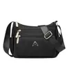 Bolsa de Tecido de Nylon Leve Repelente à Água Bolsa Transversal Casual para o Dia a Dia Novo Estilo Bolsa Simples de Bolinho Bolsa de Ombro Feminina da Moda