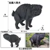 Modelos de Animales Realistas: Doberman, Golden Retriever, Perro de Peluche, Husky, Collie - Adornos para Coche y Juguetes para Niños