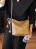 Bolso retro simple transfronterizo para mujer 2026 nuevo bolso de hombro cruzado casual versátil para el trabajo y los desplazamientos bolso tipo cubo