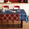 Mantel Estilo Retro Americano, Impermeable, Resistente al Aceite, Lavable, Mantel Dopamina para Mesa de Comedor, Decoración con Atmósfera de Lujo Ligero, Cubierta para Mesa de Café