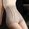 Ventas Directas de Fábrica Popular Transfronterizo Sexy Amigable con la Piel Encaje Anti-Rizado Triángulo Control de Abdomen Moldeador de Cuerpo Pantalones Ropa Interior Sin Costuras