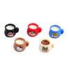 Taza de leche para gato tridimensional, juego de comida, crema, pegamento, horquilla hecha a mano, material de refrigerador casero, accesorios de resina