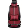 Alfombrillas de Cuatro Estaciones para Coche, Universales para Todas las Estaciones, Juego de Tres Piezas de Verano, Lino Simple Sin Correas, Cubreasientos de Cinco Plazas, Siete Plazas, Alfombrillas Cuadradas para Coche