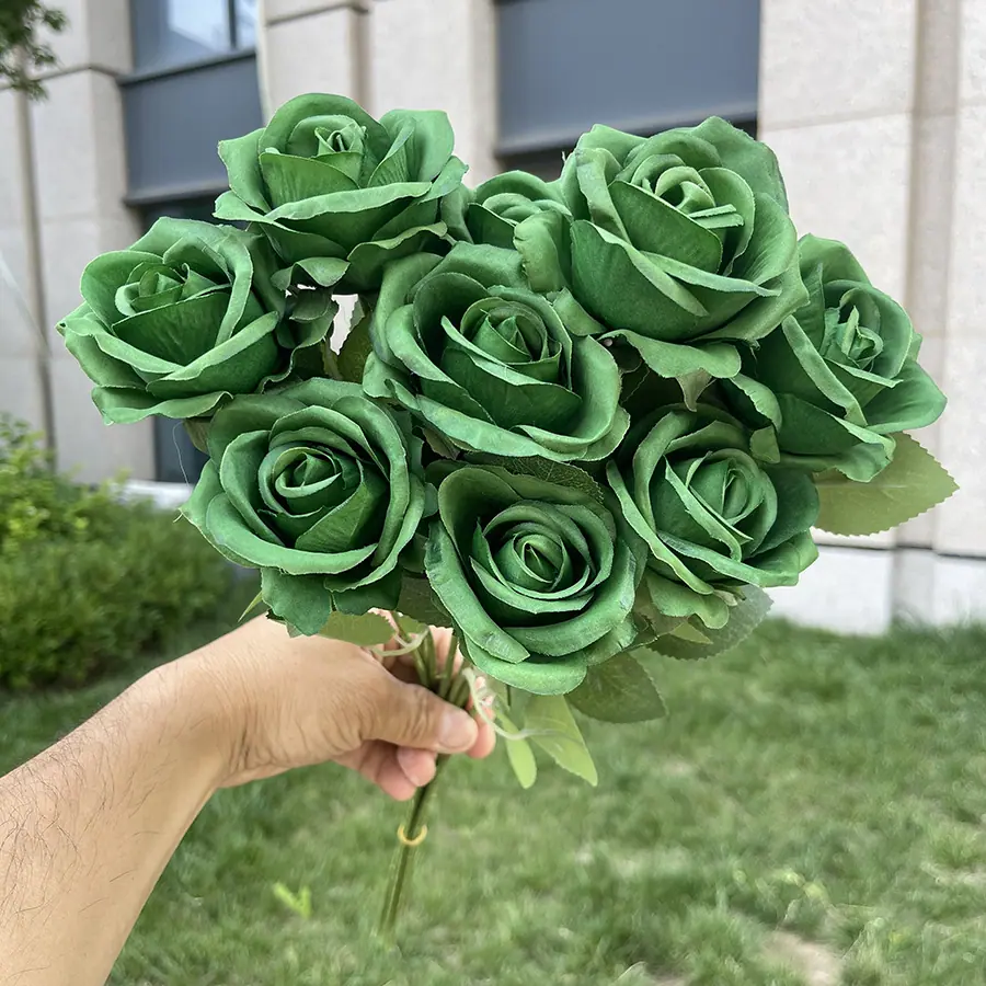 单支幸福玫瑰-深绿.JPG
