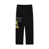 Cort Marca Tendência Americana Alcatraz Moletom com Zíper Solto High Street Conjunto Moletom Calça Estampada com Letras Masculino Outono Inverno