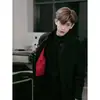 Chaqueta de béisbol de corte tridimensional de 350g para primavera y otoño para hombre, con cuello alto, puños acanalados, diseño funcional y cierre de cremallera, estilo moderno