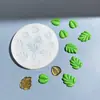 Molde de Silicona Hecho a Mano DIY Pegamento de Cristal Flor Estéreo Rosa Camelia Loto Hoja de Loto Yeso Fondant
