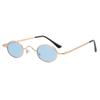 2022 nuevas gafas redondas pequeñas vintage personalizadas de moda Harajuku gafas de sol redondas negras gafas de sol