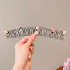 2025 Novo Pente Invisível para Penteado de Meninas Grampo de Cabelo Ferramenta de Penteado Acessório de Cabelo para Franja de Crianças