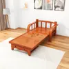Cama Plegable Sofá de Doble Propósito Cama Doble para Uso Doméstico Siesta Silla para Dormir Simple Económica Oficina Cama de Bambú Multifuncional