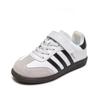 Zapatillas de Entrenamiento para Niñas de Cuero Suave Modernas Estilo Alemán Primavera y Otoño 2026 Nuevos Zapatos para Niños Versión Coreana Transpirables para Niños Zapatos Blancos para Bebé