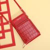 2021 Nova Bolsa de Alto Padrão com Sensibilidade Atacado Moda Simples Bolsa de Ombro Pedra Bolsa Transversal Feminina para Celular