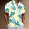 Camiseta Casual Masculina com Gola Polo e Zíper, Manga Curta, Estampada com Salpicos de Tinta Coloridos, Pulôver, Nova, Transfronteiriça Amazon