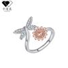 Anillo de Libélula de la Cadena de Suministro Transfronteriza Kaman TEMU SHEIN Anillo Ajustable para Mujer como Regalo para Mamá