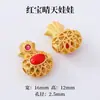 Acessórios Banhados a Ouro com Esmalte, Joias com Gotejamento de Óleo, Pingentes de Pulseira DIY Feitos à Mão, Pingentes de Pulseira Trançada, Pequenos Acessórios de Joia com Pingente
