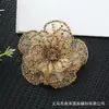 Parche de Tela de Malla Multicapa con Flor de Pedrería Accesorios Bordado 3D Hecho a Mano Flor para Zapatos Sombreros Vestidos de Boda Vestidos de Noche Flores Decorativas DIY