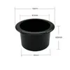 Sofá de Cine Soporte para Vasos de Plástico Dorado de 8 cm de Espesor Gris Plateado Dorado Soporte para Vasos de Aleación Modificado para Coche