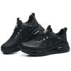 Zapatos de Protección Laboral para Hombre Seguridad en Obra Anti-Aplastamiento Anti-Perforación Transpirables Aislantes Ligeros Cinturón de Seguridad Placa de Acero Trabajo Puntera de Acero